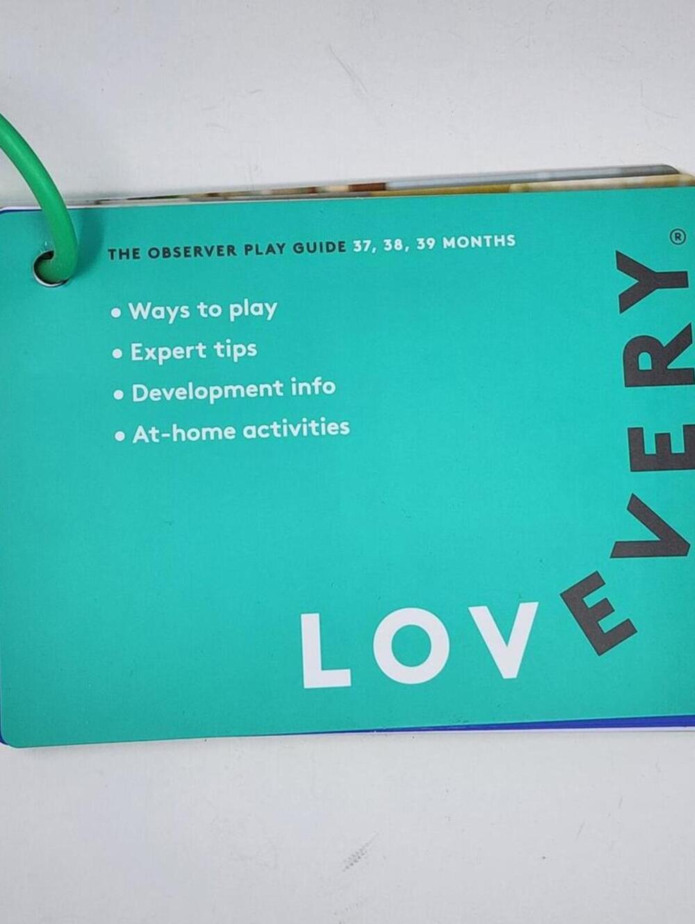 Lovevery Activity Booklet - 37, 38, 39 Month